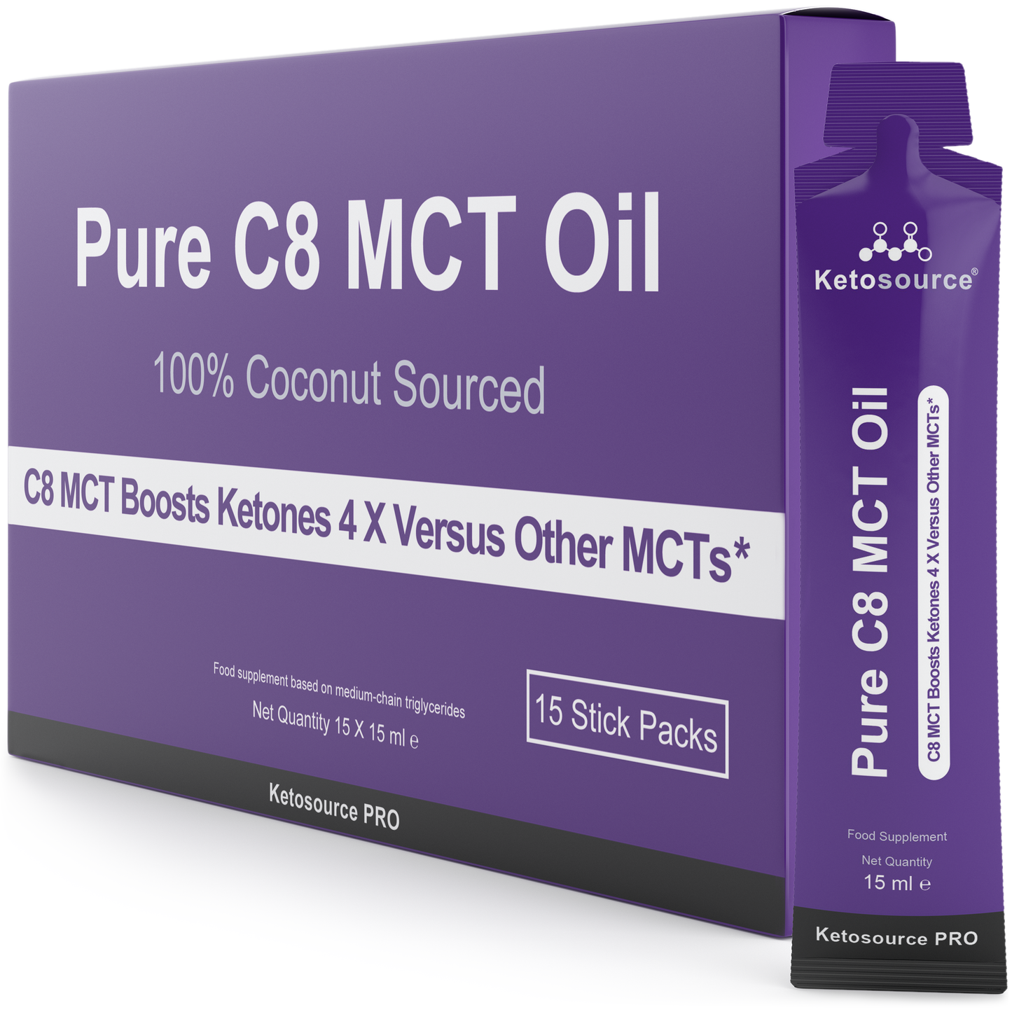 Aceite Ketosource Pure C8 MCT