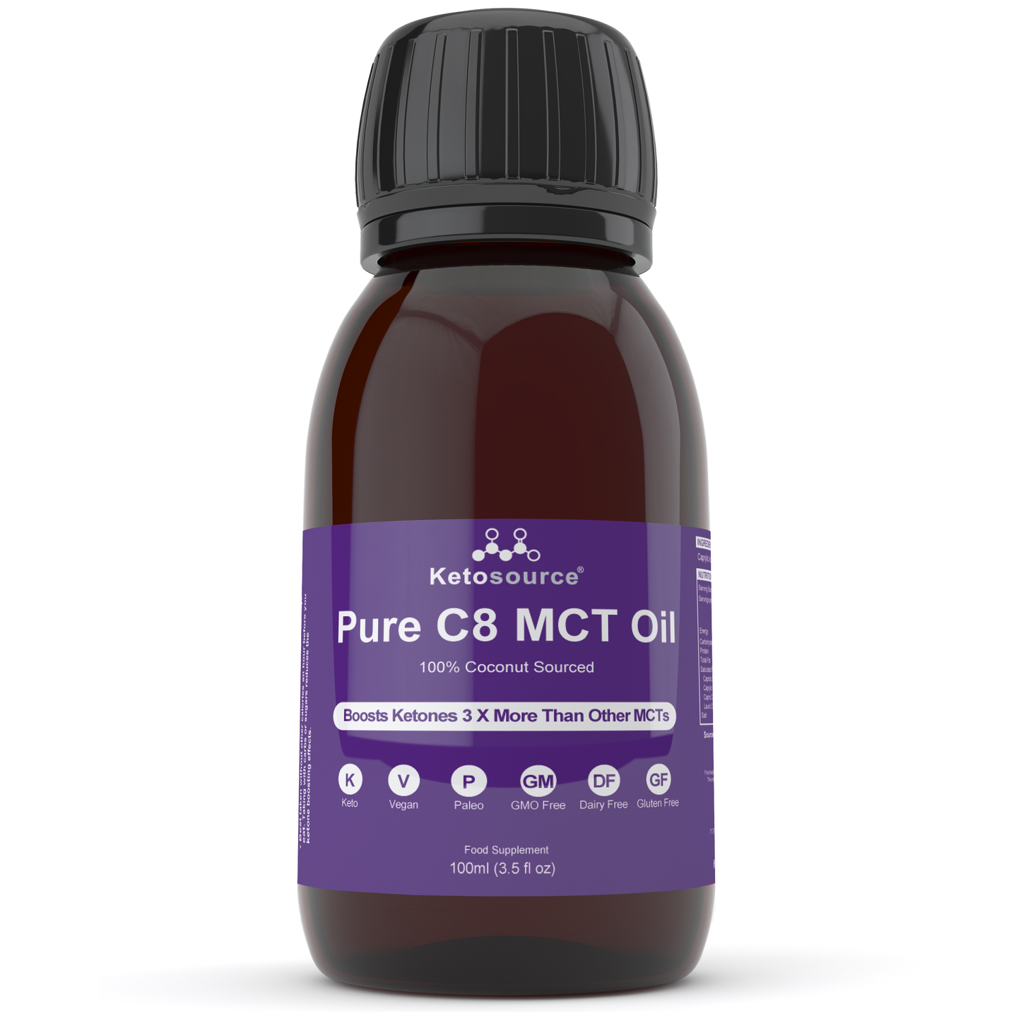 Caja de 54 x aceite puro C8 MCT | 100ml
