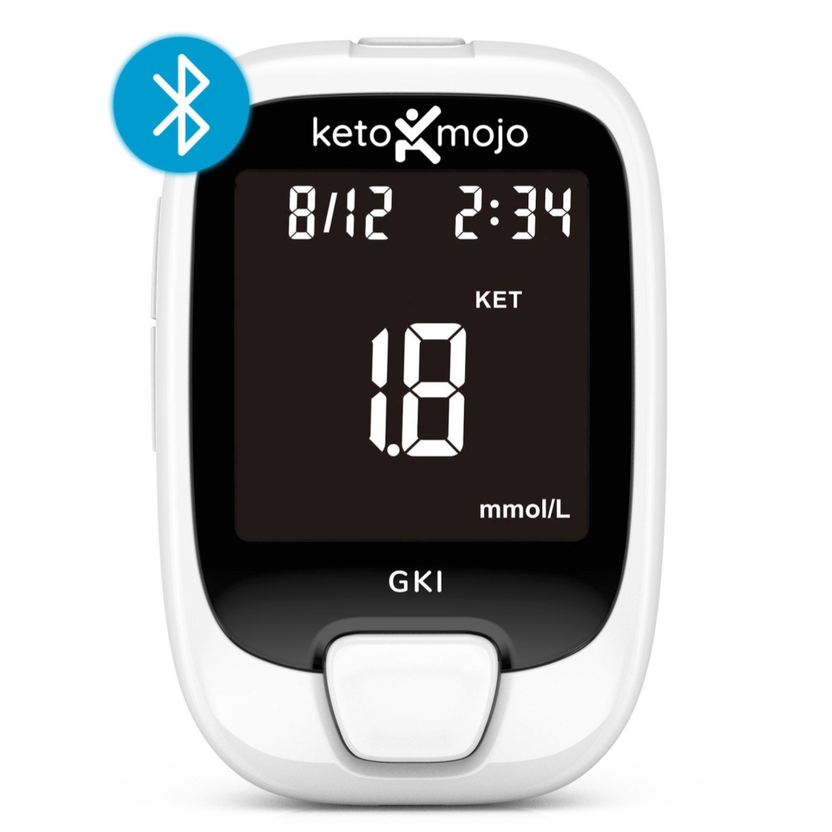 Medidor de glucosa y cetonas en sangre Keto-Mojo GKI-Bluetooth - KIT BÁSICO DE INICIO
