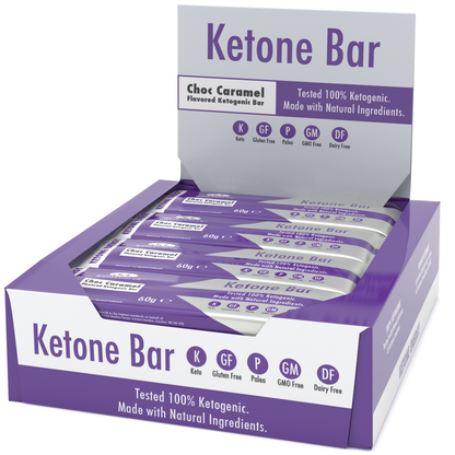 Caja de 16 x barra de cetonas Ketosource (caja de 12)